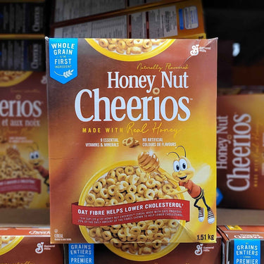 Image of General Mills Honey Nut Cheerios Cereal - 1 x 1.51 Kilos